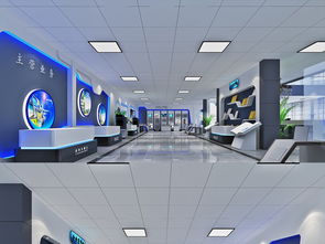 科技展廳3DMax高清模型與多媒體數字技術整合應用